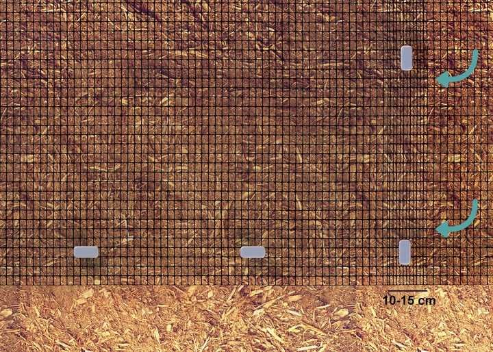Siatka na krety SUPER MOCNA POLSKA 2m x 1m Mocna 40g/m2 UV