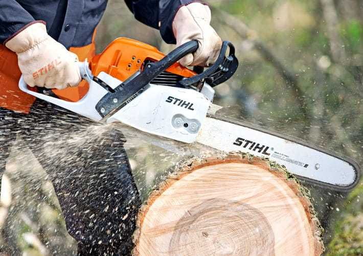 wynajem mocna piła pilarka Stihl MS291 3,8KM wycinka drzew drewna