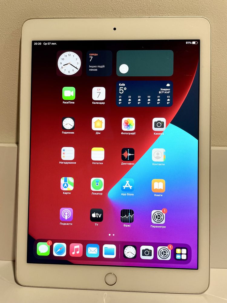 Планшет Ipad Air 2 16gb Гарний стан!