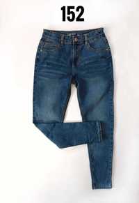 Długie spodnie jeansowe - jak nowe - 152 Denim Co