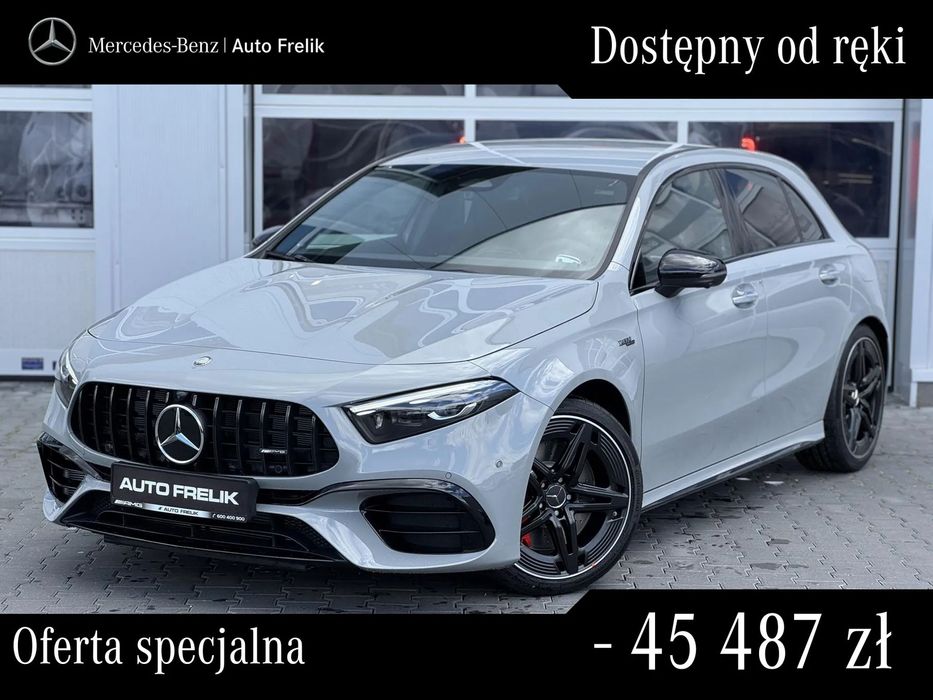 Mercedes-Benz Klasa A A 45s AMG 4Matic Night 2, Premium, Fotel Performance, AMG RIDE CONTROL