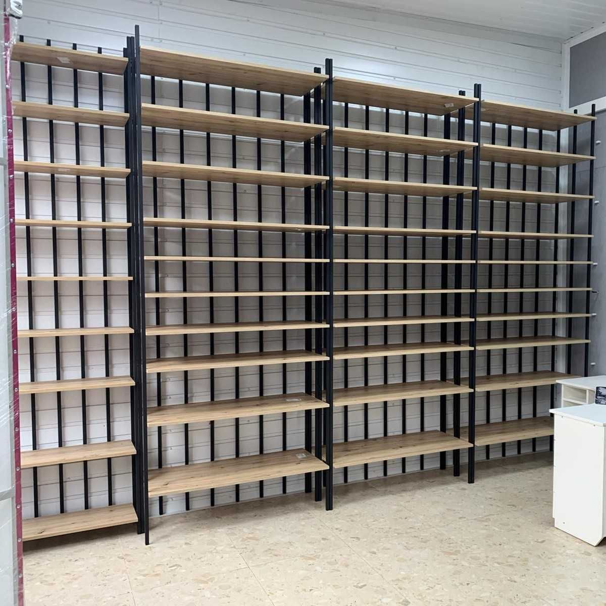 ТОП продажів! Стелажі металеві лофт в магазин, офіс, гараж, склад.