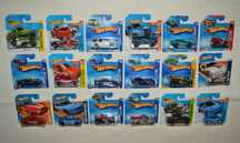 Miniaturas Hot Wheels Mainline e Treasure Hunt