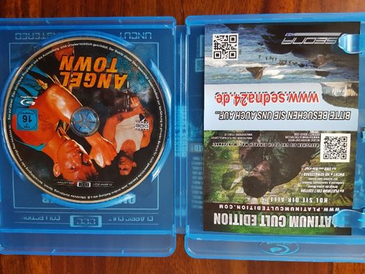 MIASTO ANIOŁÓW Angel Town bluray O. Gruner UNIKAT!