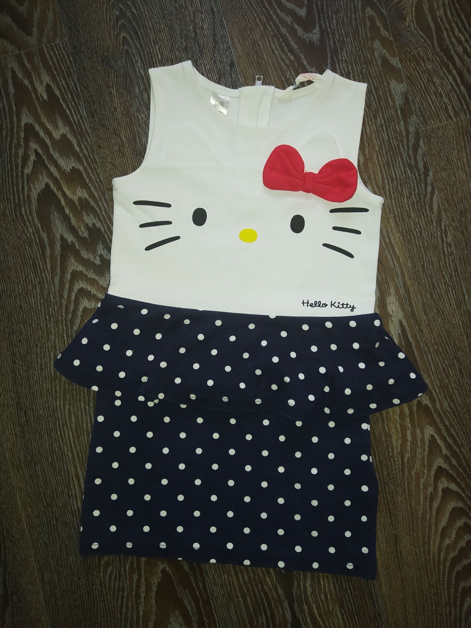 Нарядное платье Hello Kitty, р.98-104