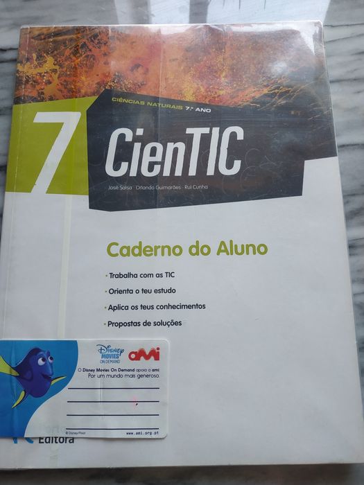 Caderno actividades Cientic 7  ano,novo