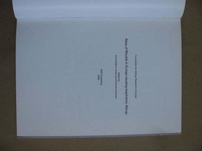 Atlas of moulds in Europe causing respiratory allergy