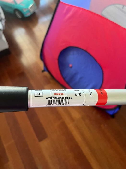 Kula łokciowa ergonomiczna pojedynczo regulowana, podpórka stała