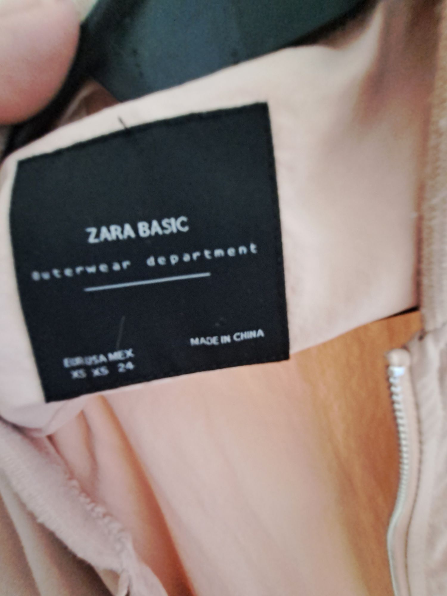 Wiatrówka kurtka Zara Basic rozm. XS