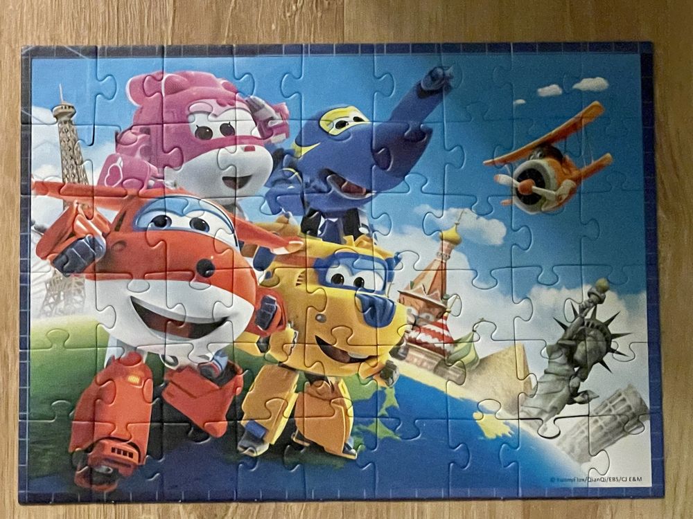 Puzzle Trefls Super Wings 4w1