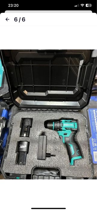 Акумуляторний шуруповерт 16V Zegor CDB16BL ADVANCED нове доставка Київ