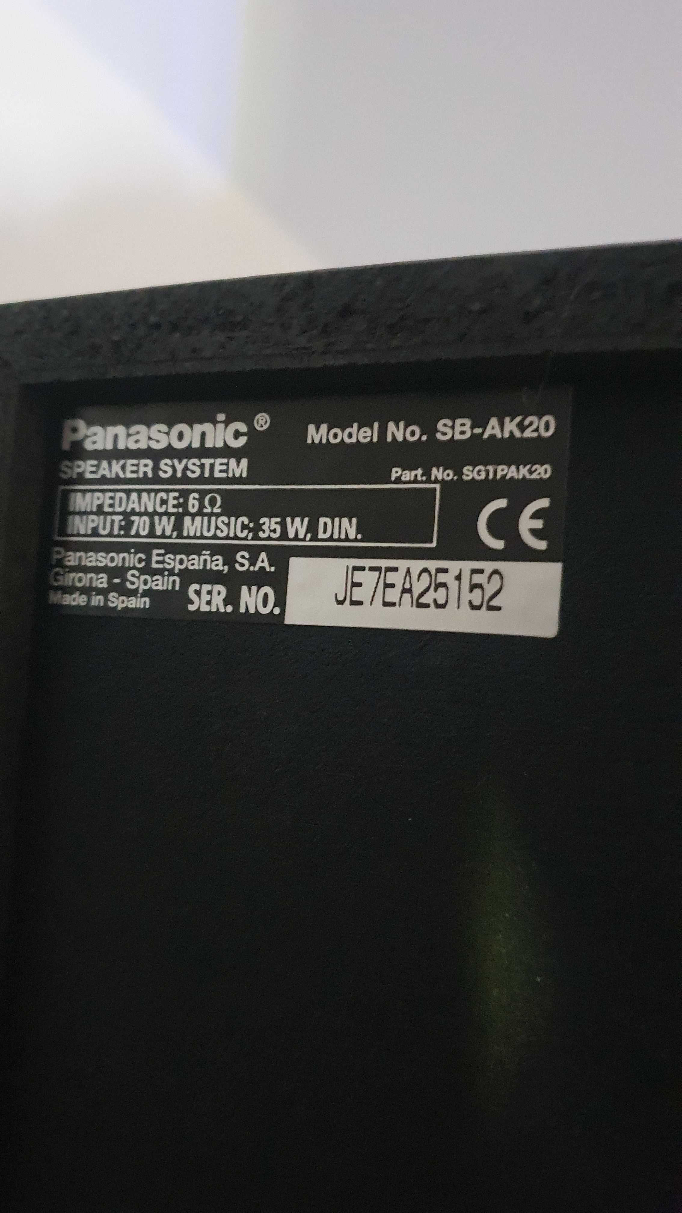 Kolumny Panasonic SB-AK20