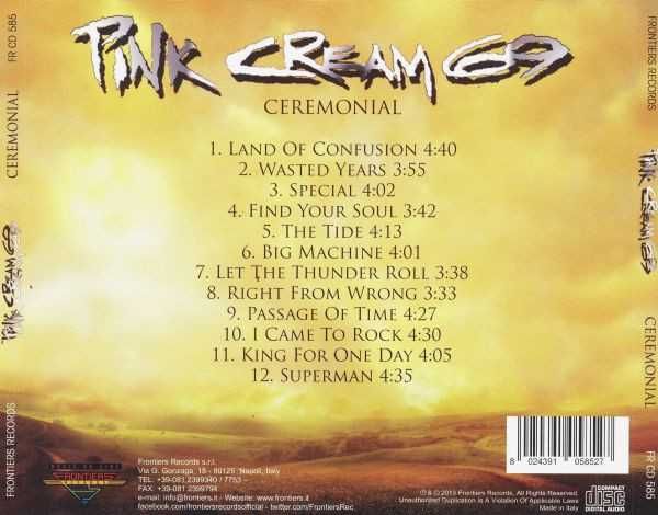 CD Pink Cream 69 (5cd фирм.)