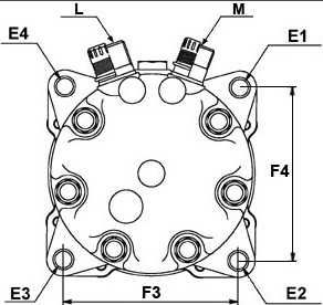 Kompresor klimatyzacji 240341 Case, New Holland, Deutz. Ford