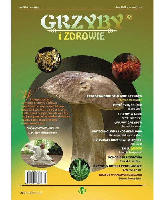 Grzyby i zdrowie Marceli Petryja Osteoporoza Ekstrakty grzybowe CBD