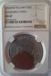20 zł 2002 Zamek w Malborku NGC MS69