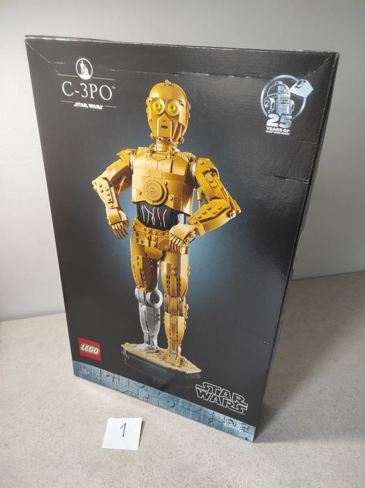Lego star wars 75398 C-3PO лего зоряні війни дроїд робот