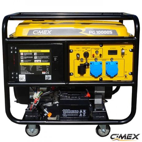 Генератор CIMEX PG 10000S , 10 kW , A.V.R. , Електростарт