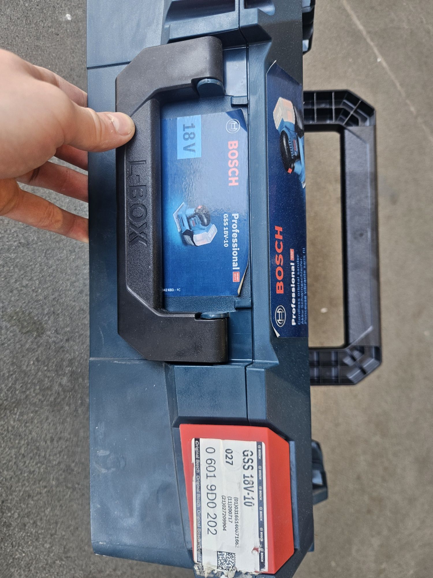Szlifierka oscylacyjna bosch GSS 18v-10