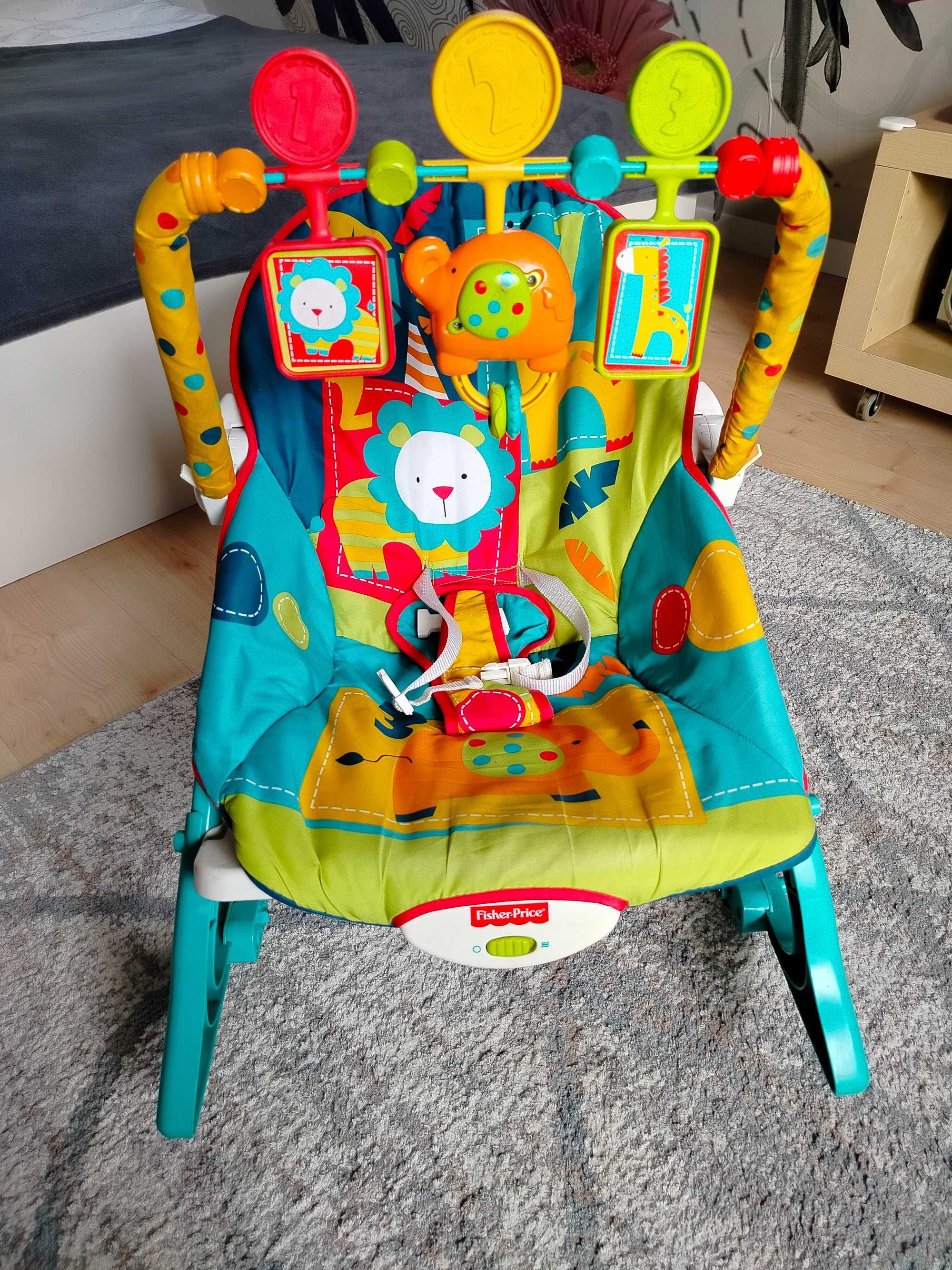 Leżaczek Bujaczek Fisher Price