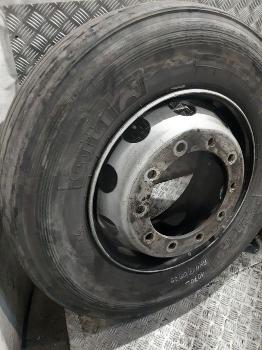 Opony Felgi Koła Ciężarowe 2X 315/70 R22.5 Giti Gsr225