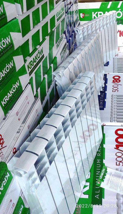 Радіатор алюмінієвий секційний  500/80,батарея