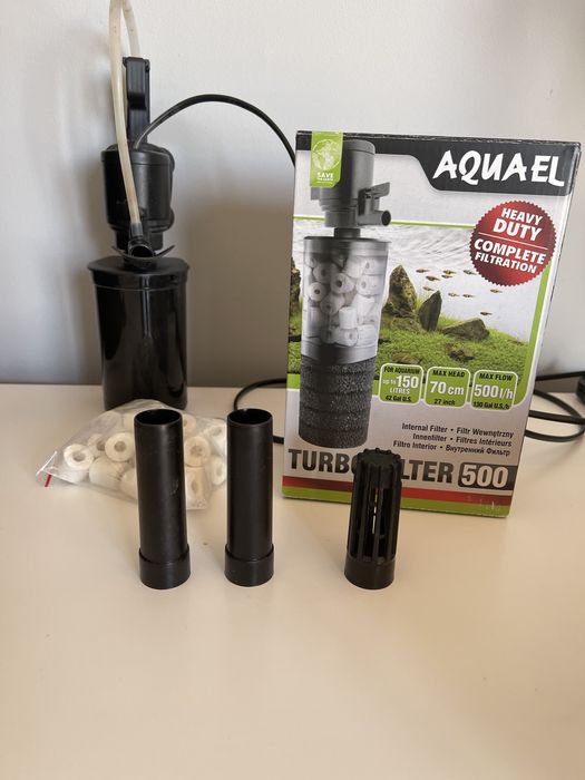 Filtr aquael turbo filter 500 stan bardzo dobry