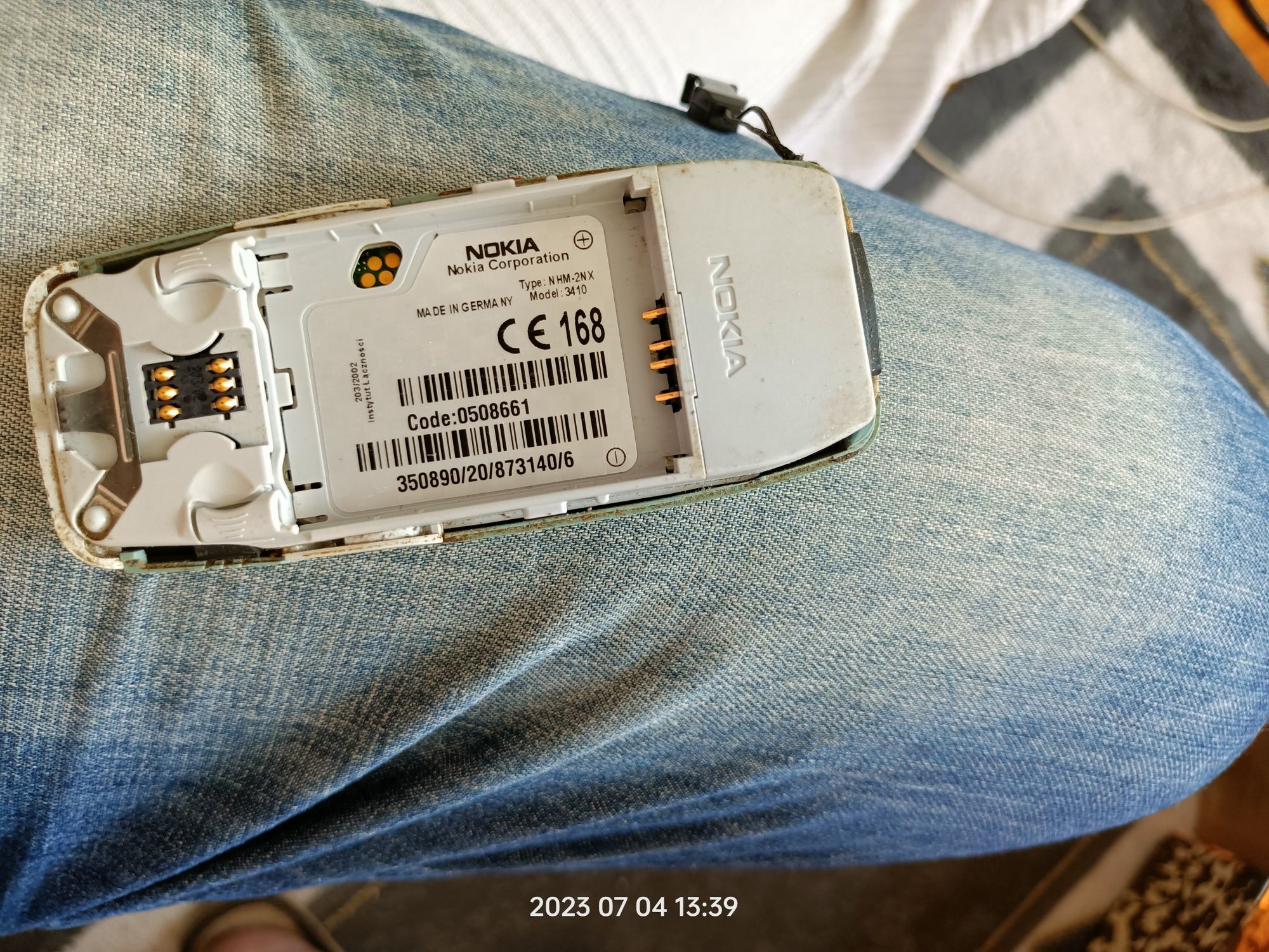 Nokia 3410 sprawna bateria do wymiany