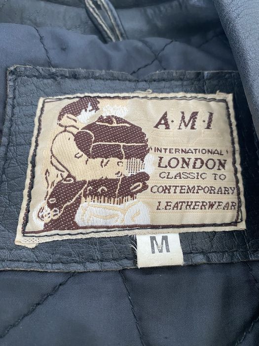 Blusão couro genuino M