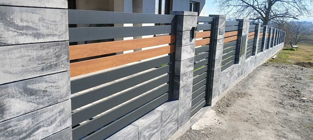 Nowoczesne bramy ogrodzeniowe aluminiowe na wymiar- Produkcja, Montaż