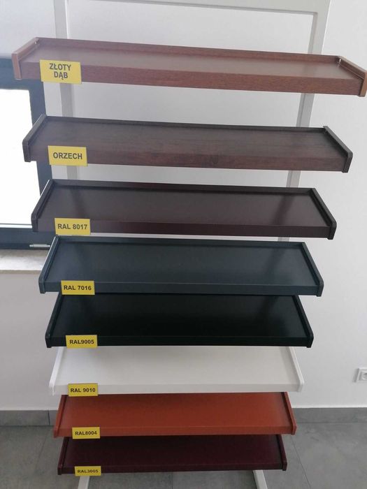 Parapety stalowe zewnętrzne - dostępne "od ręki"