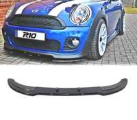 SPOILER LIP FRONTAL MINI R55 R56 R57 JCW PRETO