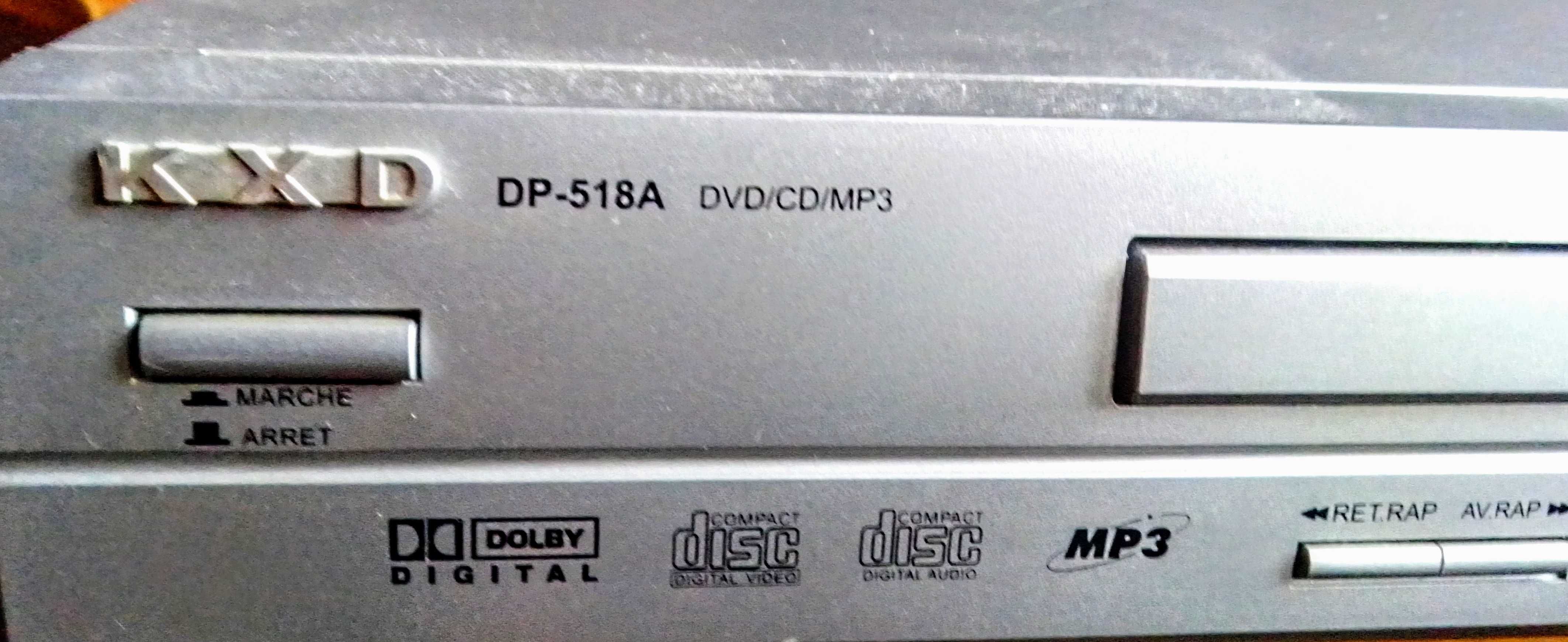 DVD / CD / MP3 model KXD DP-518A - w cenie złomu !