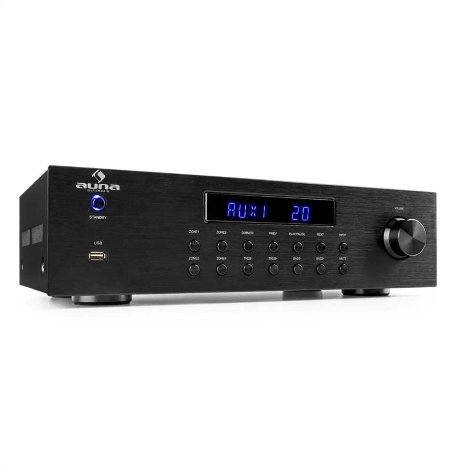 Wzmacniacz Hi-Fi AV2-CD850BT 4-kanałowy USB Bluetooth MP3 4x50W Nowy !