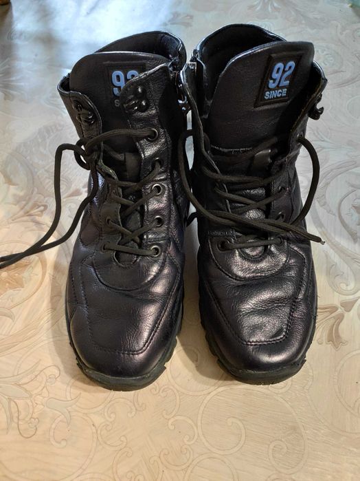 Ботинки зимние. Mida р. 39, кожа