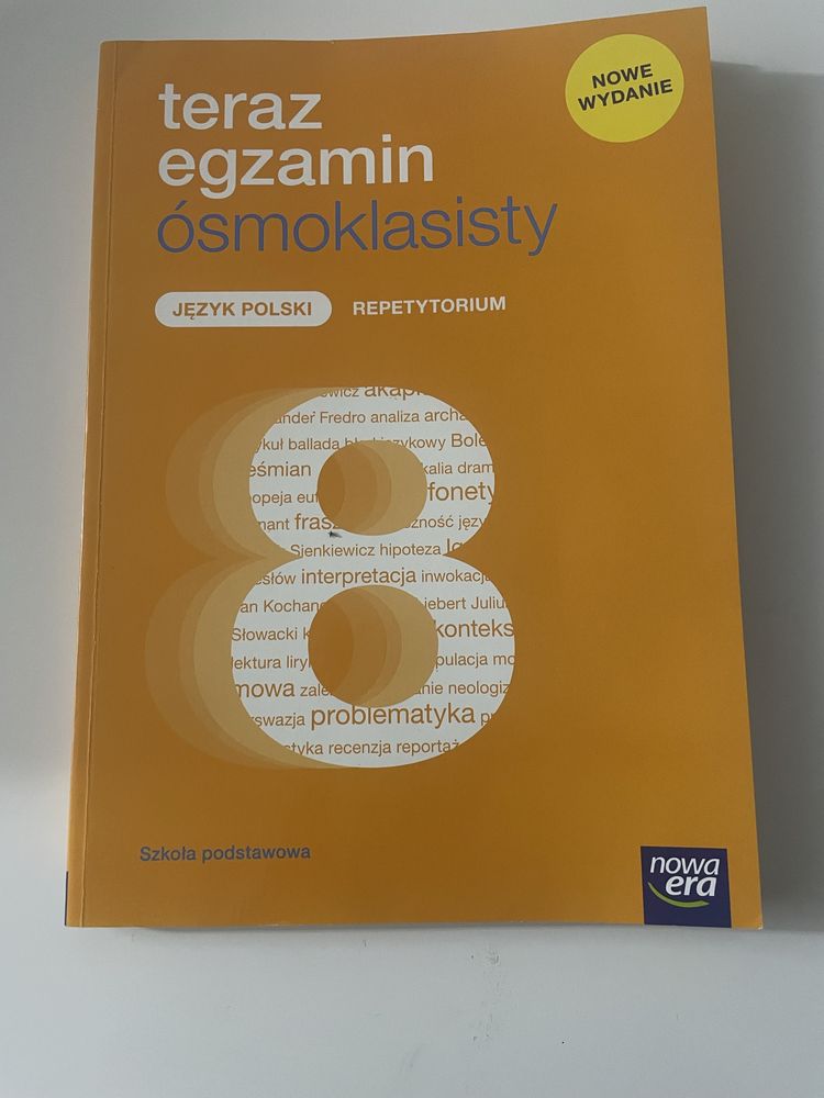 Książka - Teraz egzamin ósmoklasisty Repetytorium Język Polski