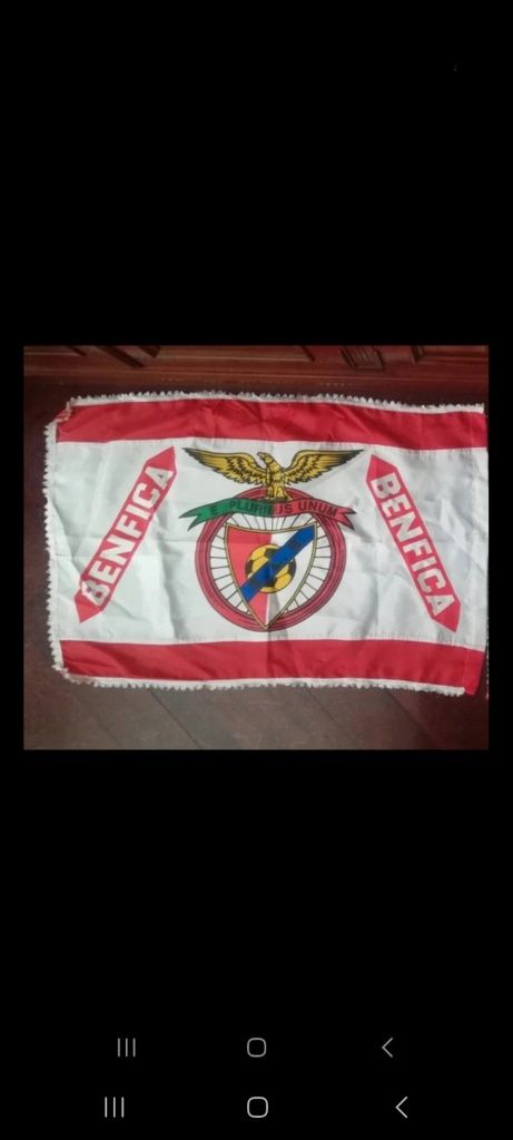 bandeira do Benfica vintage