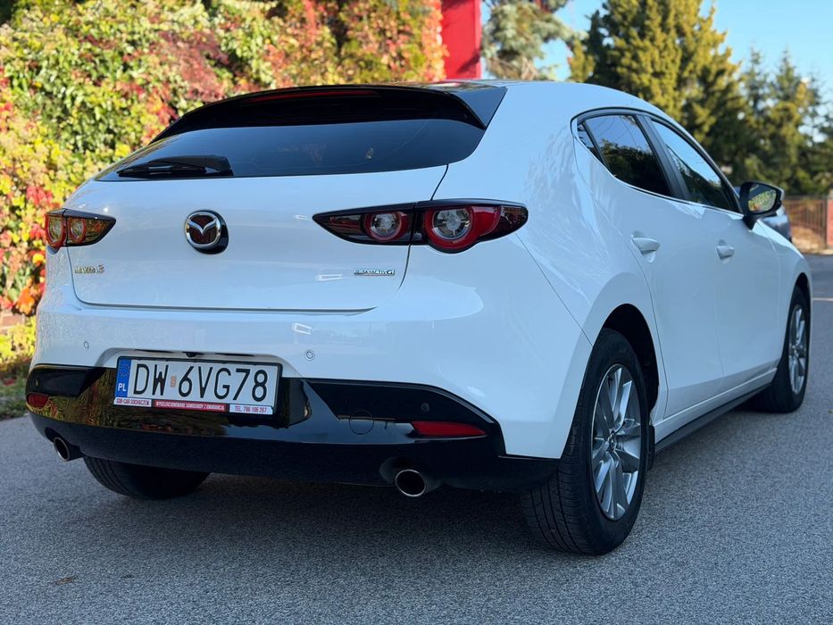 Mazda 3 1WŁ ASO Salon PL FV23% CarPlay Android ACC Martwe Pole Head_up