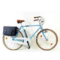 Tania TORBA rowerowa na bagażnik, dwustronna 2x14,7 l pomarańczowa P-ń