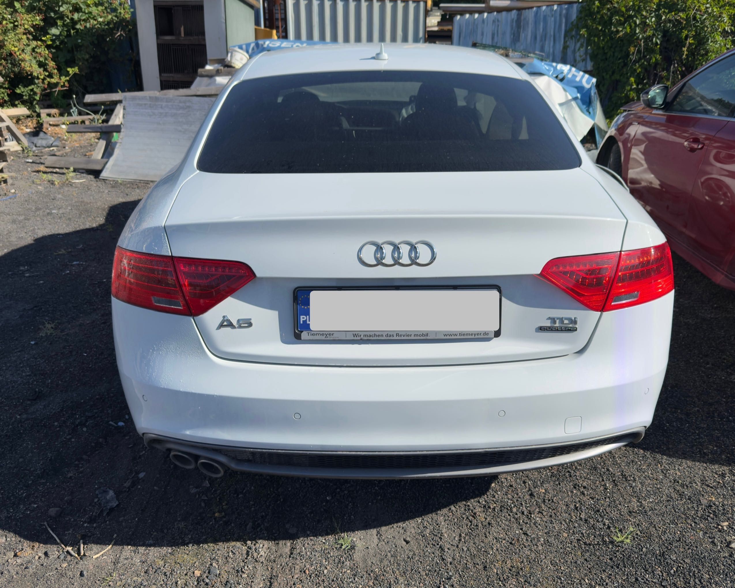 AUDI A5 2016 r. 2.0 tdi automat 2x s line felgi rotory uszkodzony
