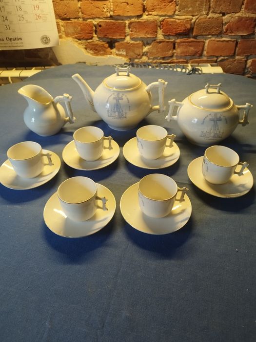 Sprzedam  porcelana patyczak antyk vintage serwis komplet