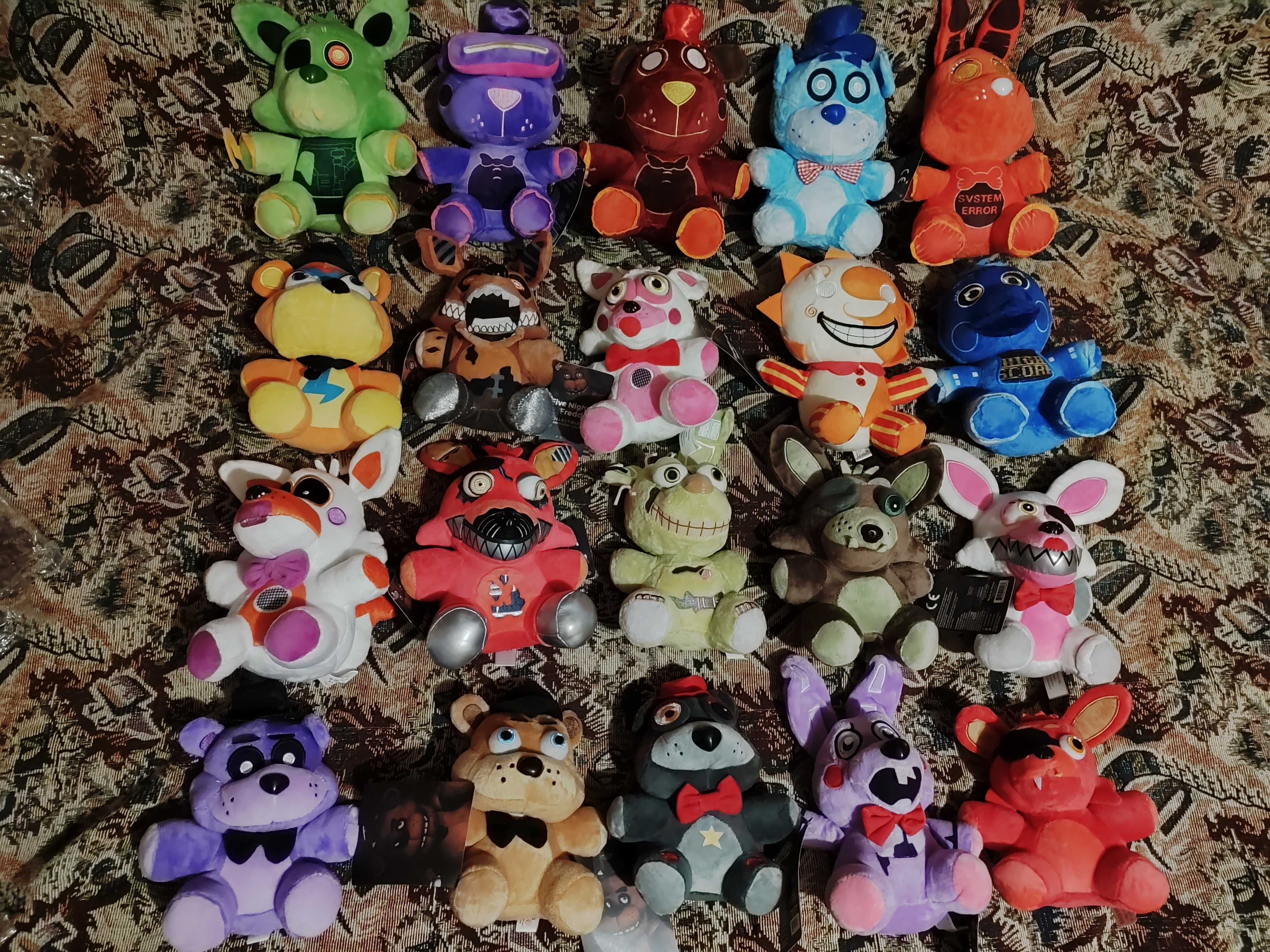 5 пять ночей с Фредди five nights at Freddys FNAF аниматроники Фокси Б
