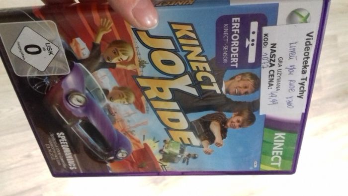 Kinect joy ride xbox 360, sklep Tychy