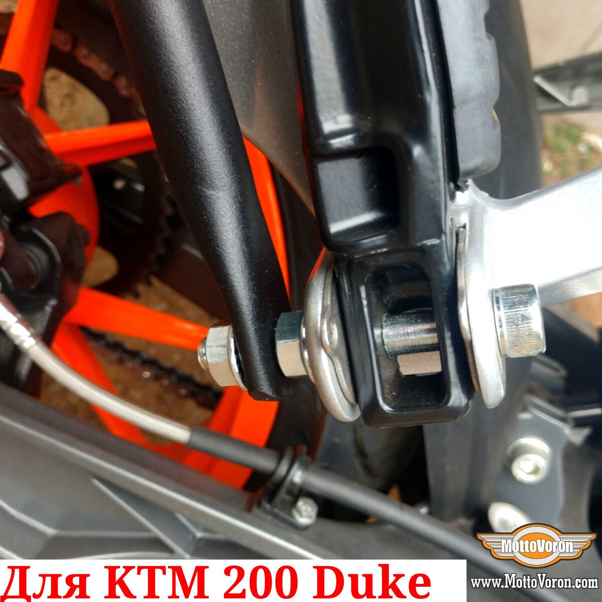 KTM Duke 200 Багажная система KTM 200 Duke рамки под сумки багажник