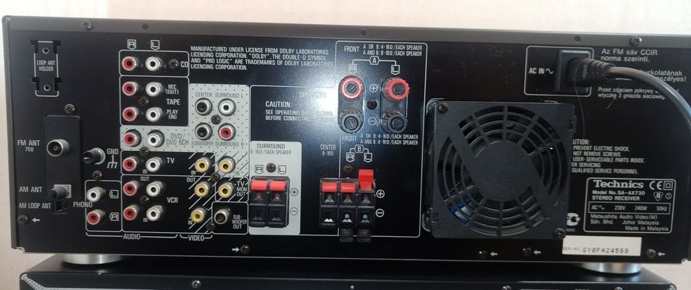 Technics SA-AX730 ресівер 5.1 підсилювач