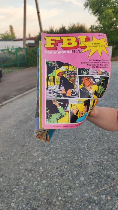 Komiksy FBI duży zestaw