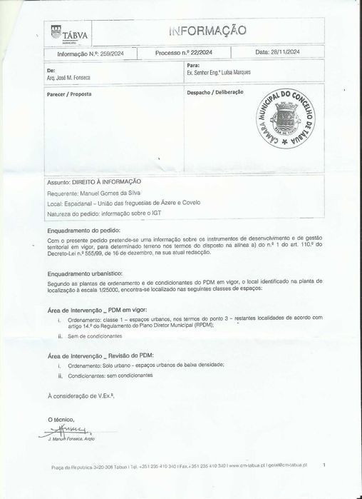 Terreno para Construção