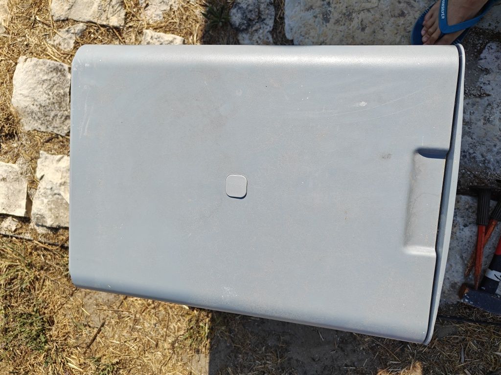 Caixote do lixo, 2x 16L, móvel para cozinha - Novo