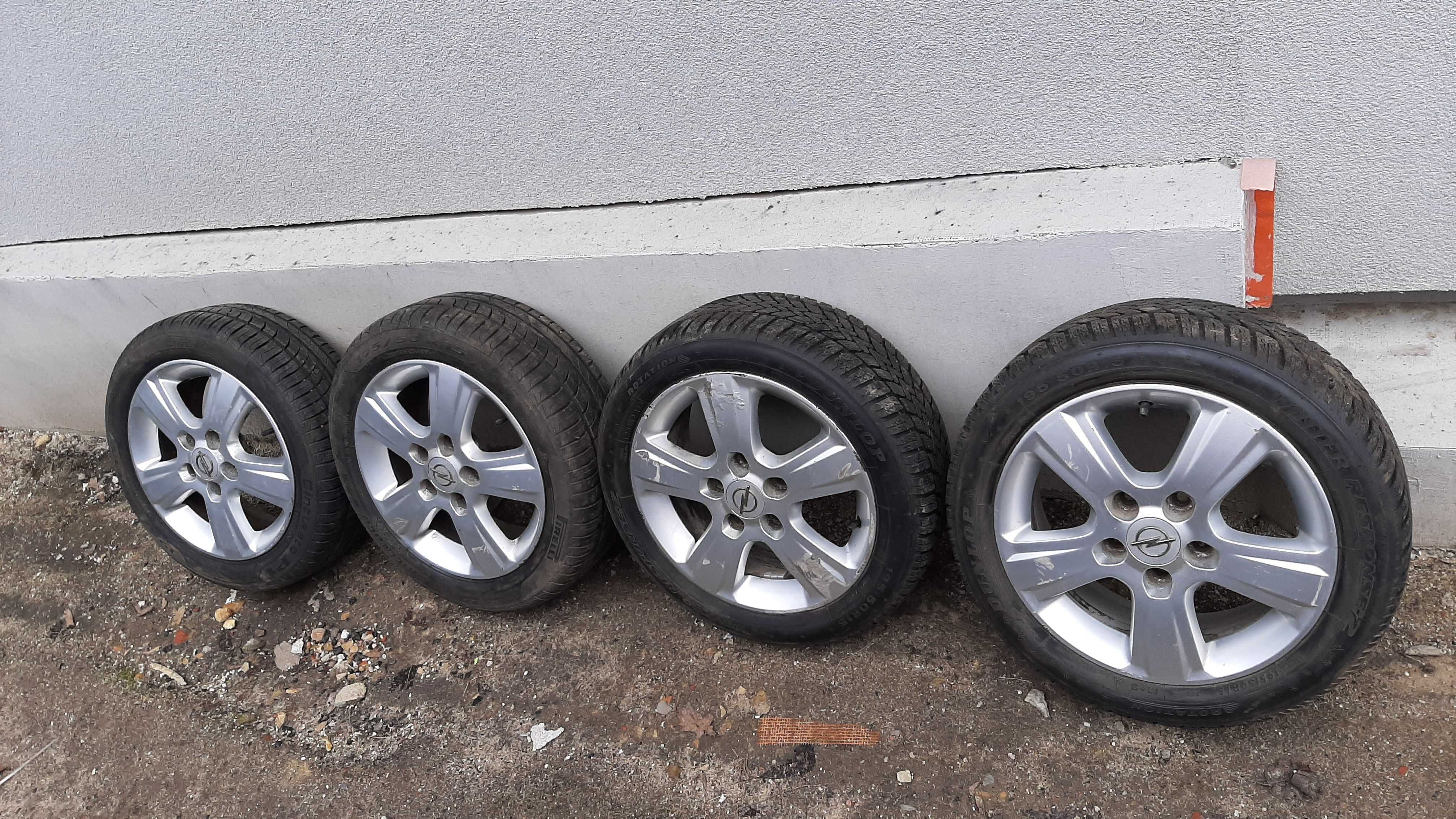 Alufelgi felgi Opel Corsa C D Vectra C  5x110 opony letnie 195/50 R15