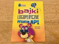 Książeczka dla dzieci: Bajki logopedyczne misia API